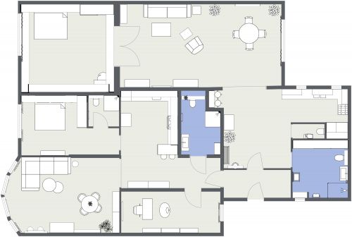 One Bedroom Duplex Plans