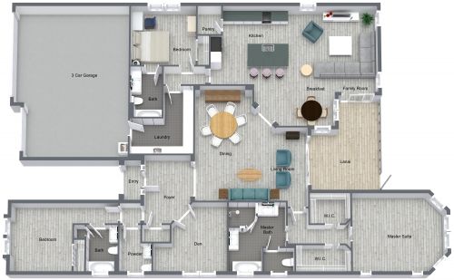 3 Bedroom Home With 3-Car Garage
