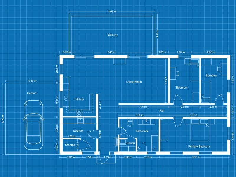 Blueprint maker app