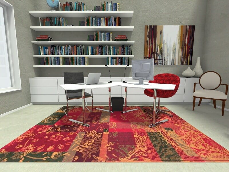 Home office ideas partner desks