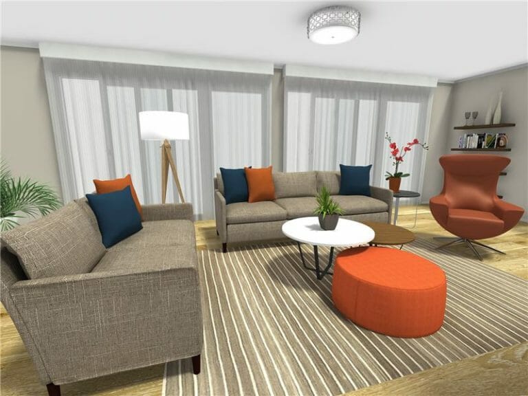 Living room lighting
