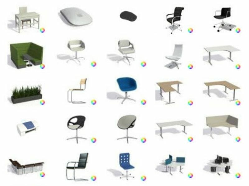 Office design software furniture