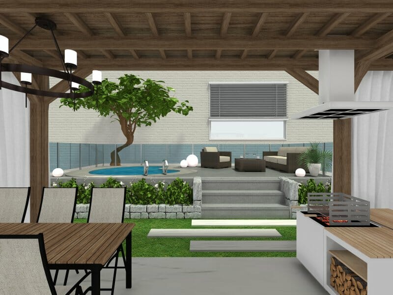 RoomSketcher Create Outdoor Rooms