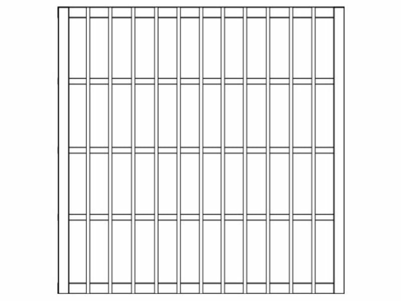 Pergola symbol site plan