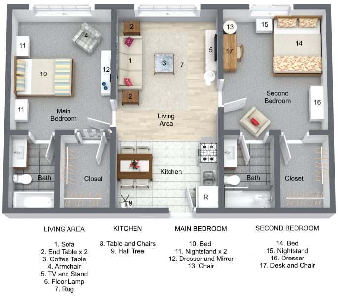 3D Floor Plan for Move Management