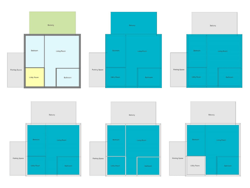 RoomSketcher Calculate Total Area